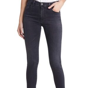 AG The Farrah High Waist Ankle Skinny Jeans (Pressure)